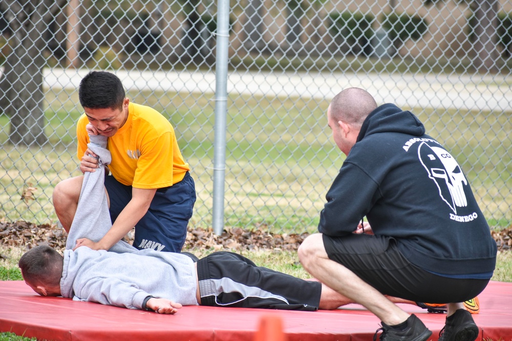 Auxiliary Security Force training