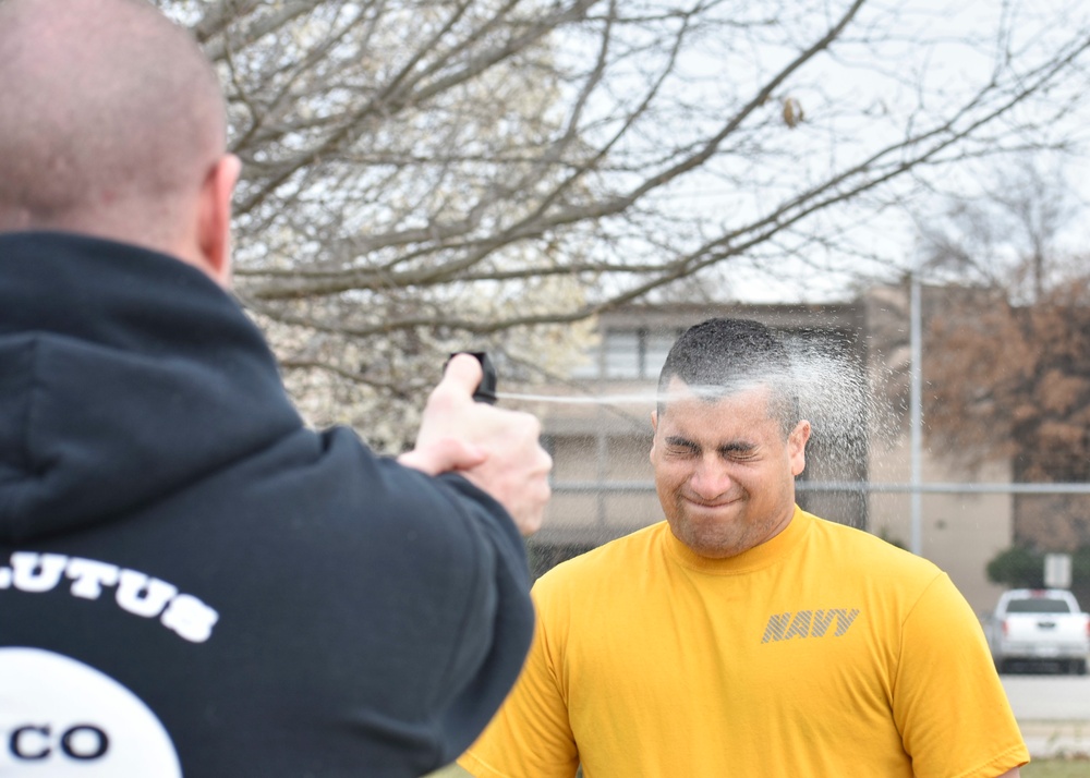 Auxiliary Security Force training