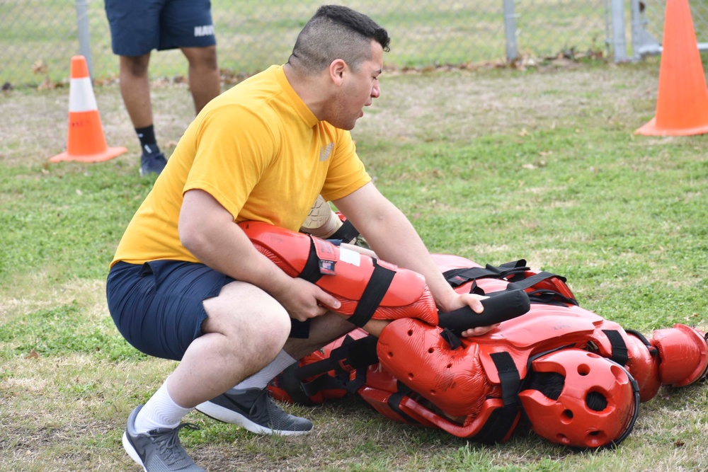 Auxiliary Security Force training