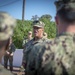 Fleet Master Chief Raymond Kemp Visits NMCB 133
