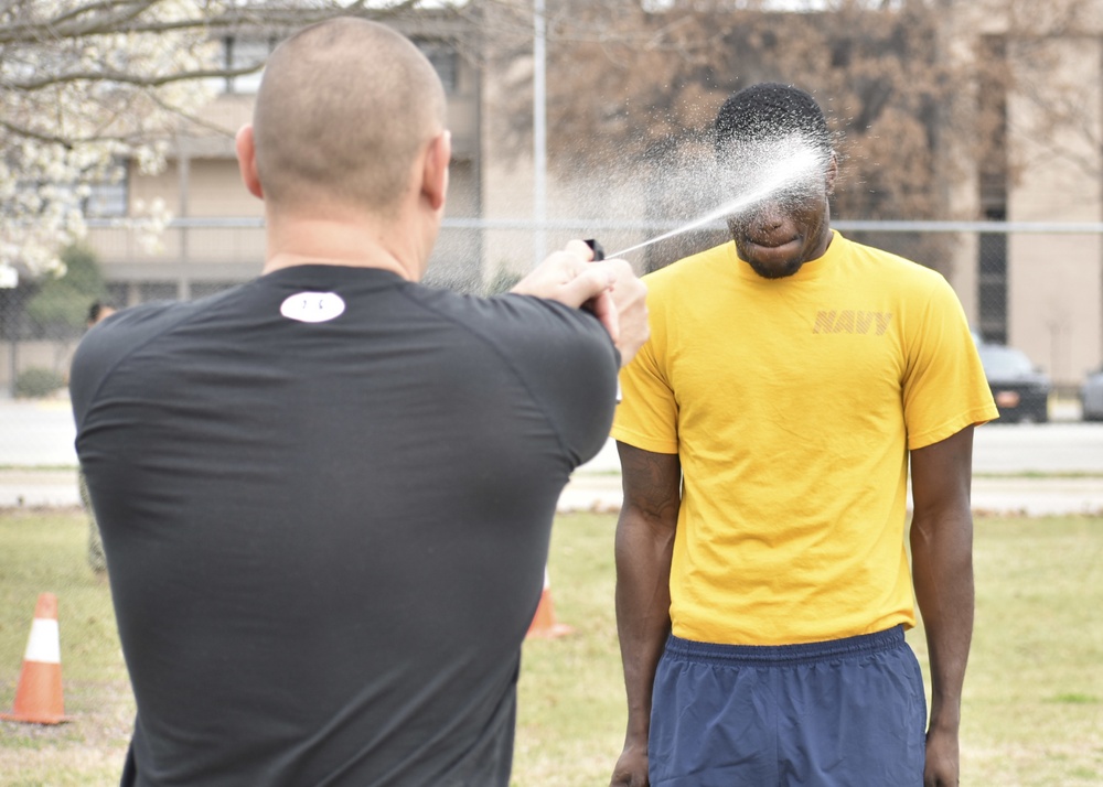 Auxiliary Security Force training