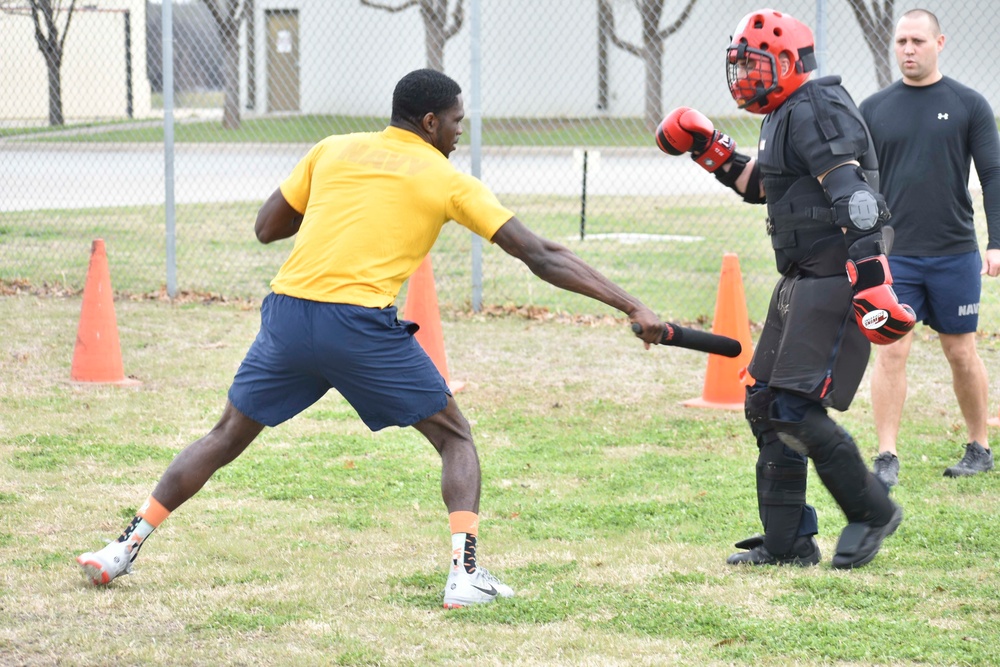 Auxiliary Security Force training