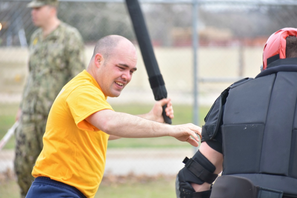 Auxiliary Security Force training