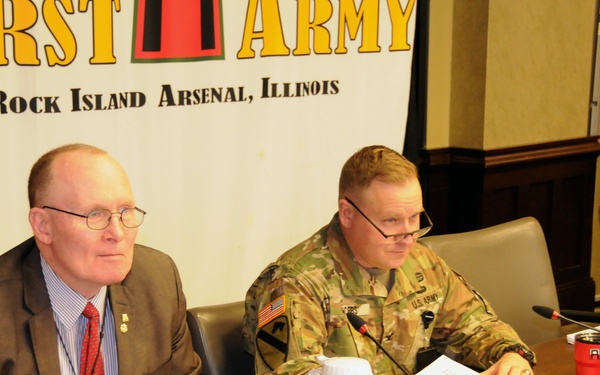 First Army highlights training opportunities for Reserve Component