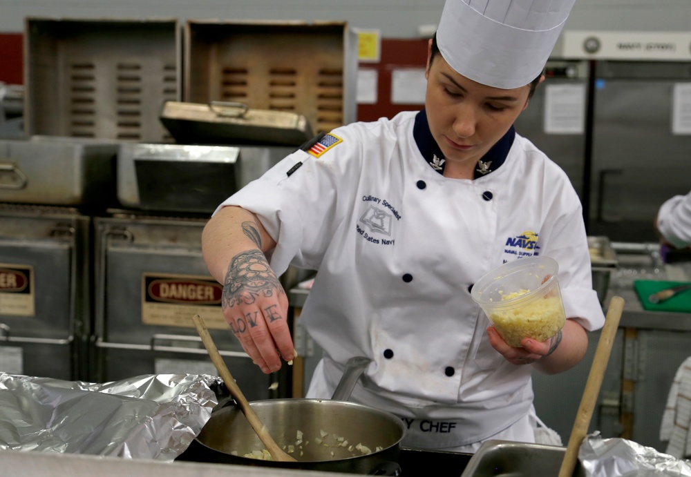 Culinary Specialists rise to challenge