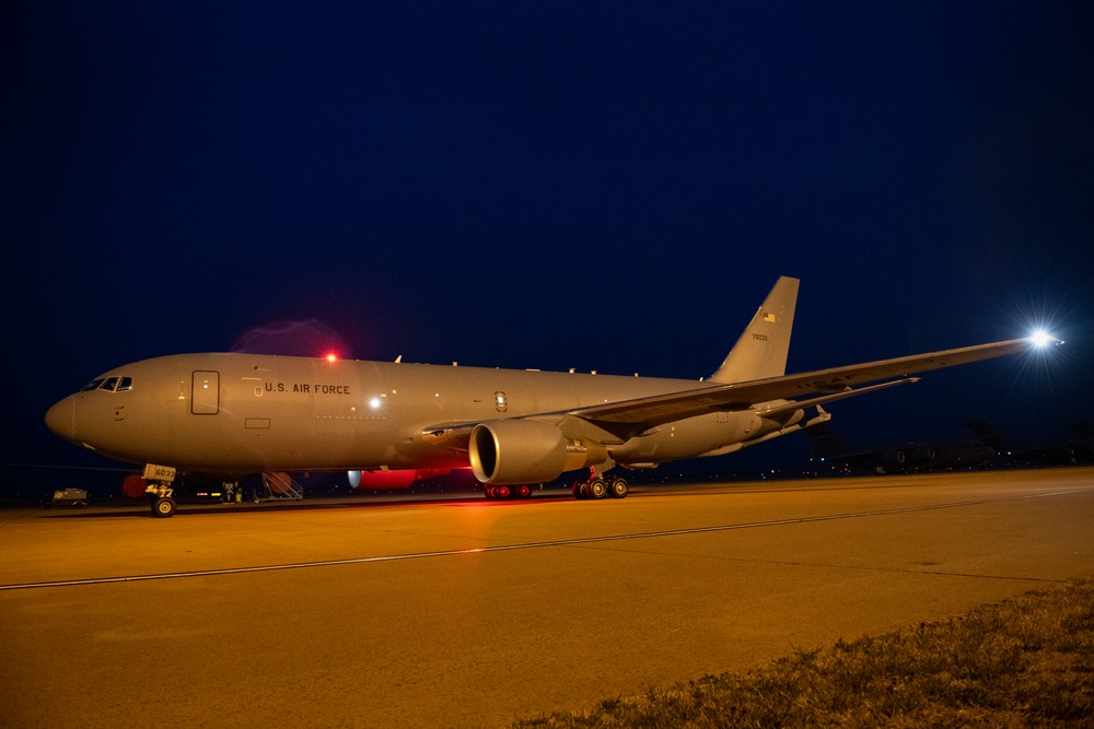 Third KC-46 Pegasus arrives at 97th Air Mobility Wing