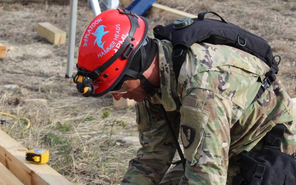 Soldiers Conduct Training for DCRF Mission