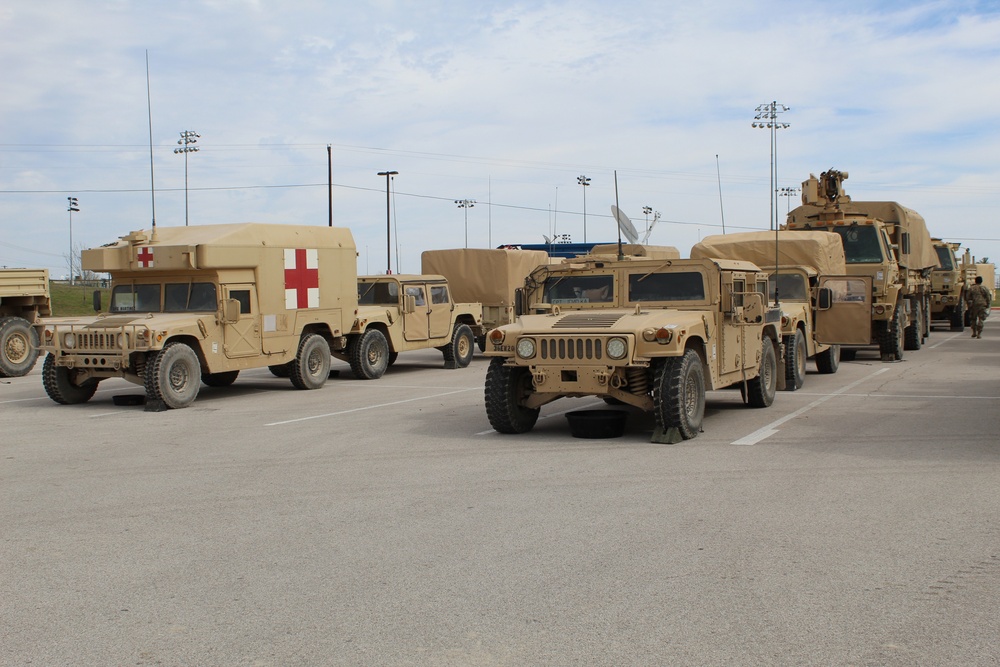 Soldiers Conduct Training for DCRF Mission