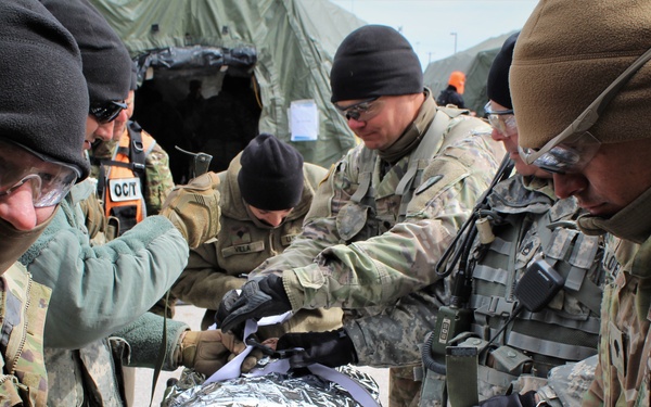 Soldiers Conduct Training for DCRF Mission