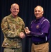 Vice Chief of Staff of the Air Force General Stephen Wilson meets with AFJROTC cadets