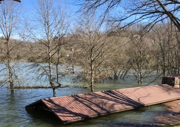 Recreation facilities receive damage assessments as waters recede