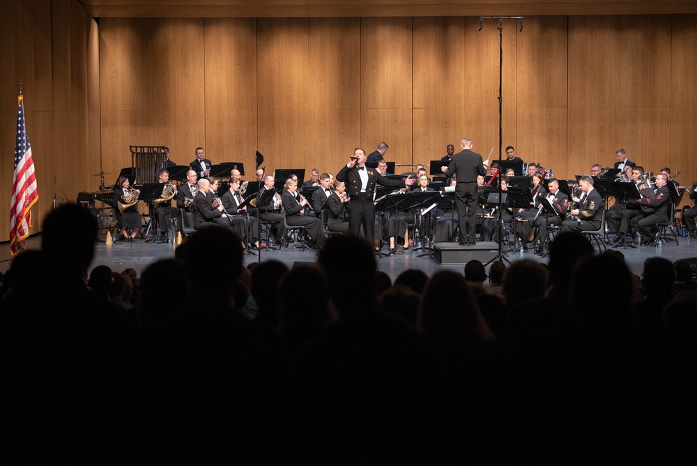 Navy Band Visits Alma