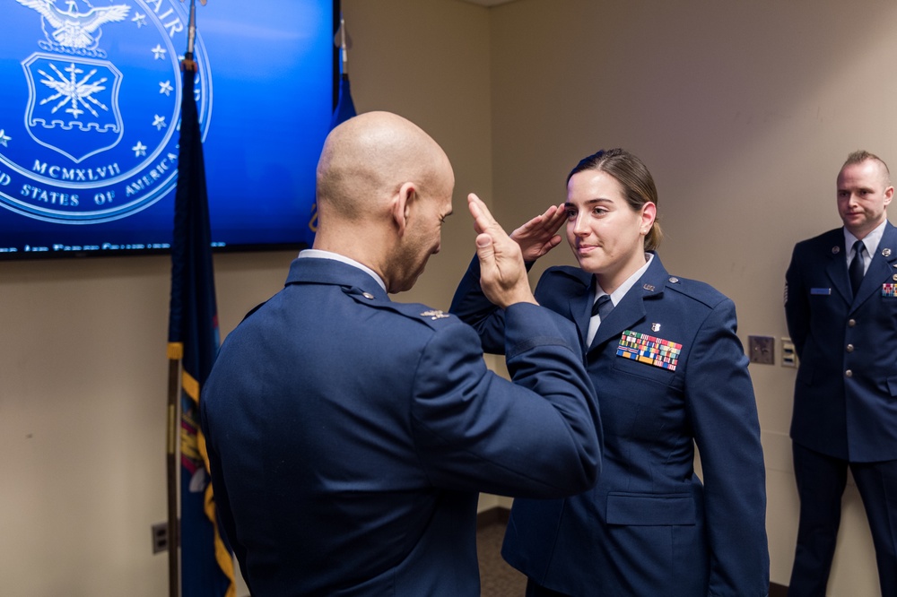 Introducing the 107th MDG's Newest Officer