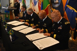 New York National Guard leader inks State Partnership Program agreement with Brazil