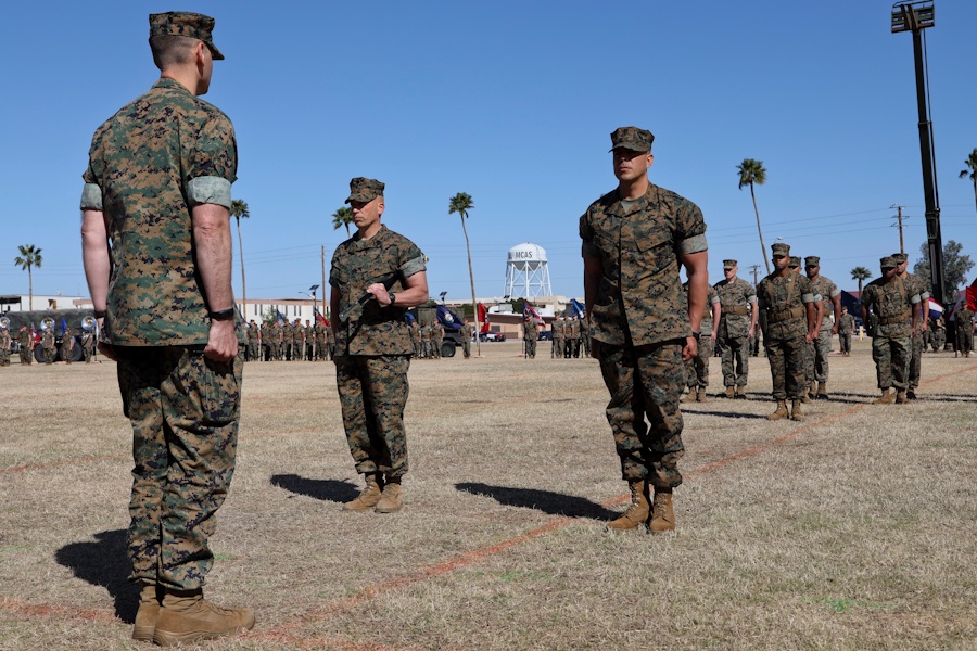 Marine Air Control Squadron 1 Relief &amp; Appointment Ceremony