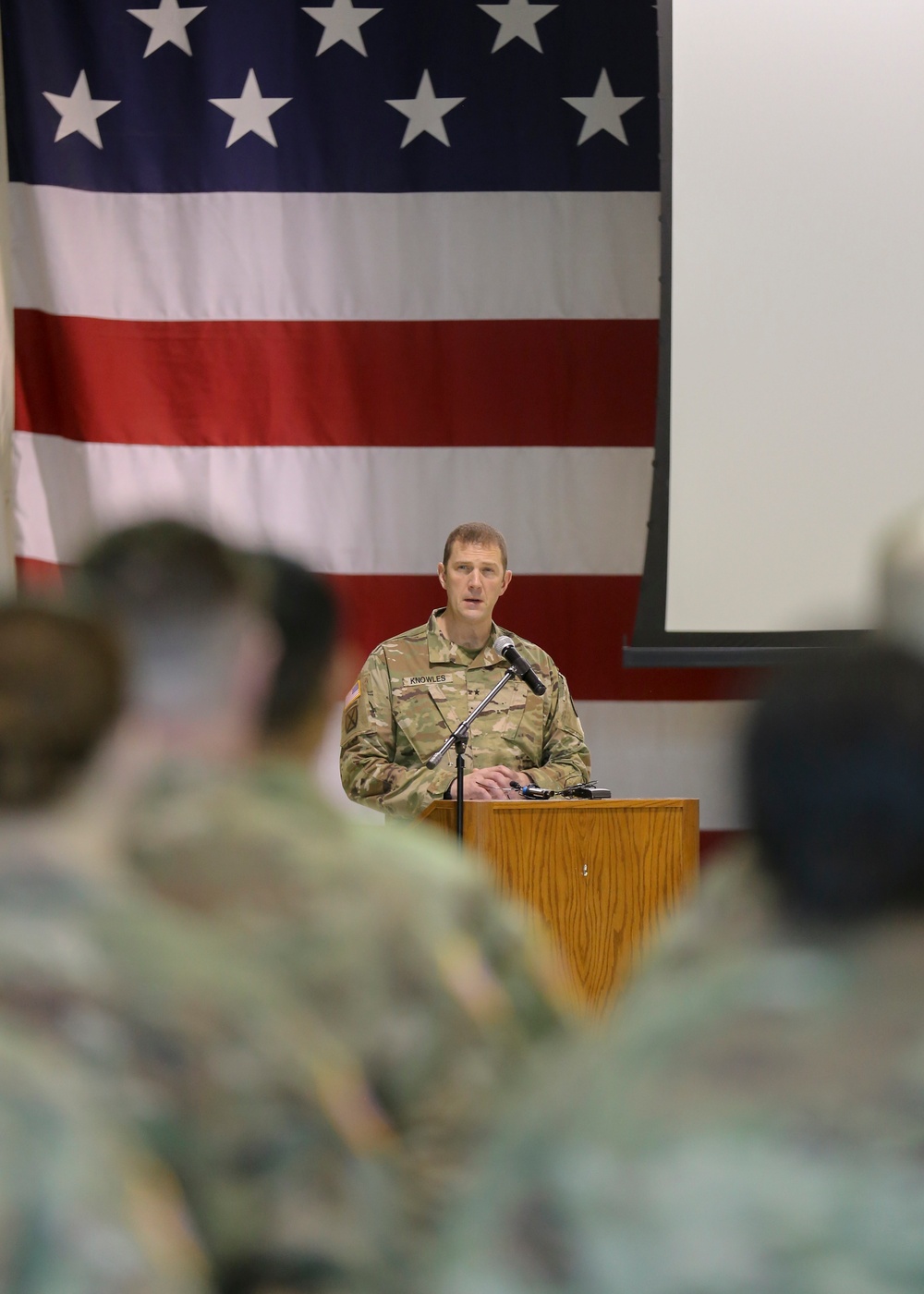 297th Military Police Company deployment ceremony