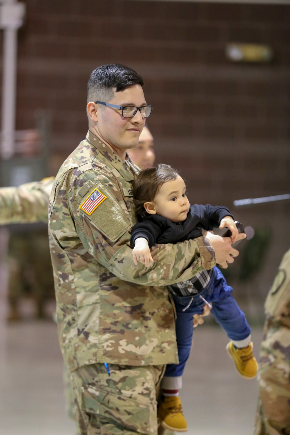 297th Military Police Company deployment ceremony