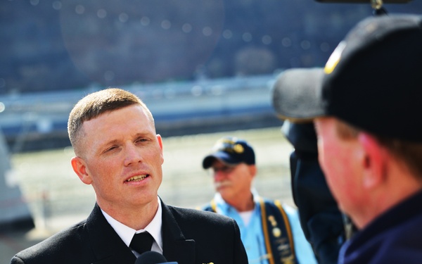 USS Pittsburgh Visits Namesake City