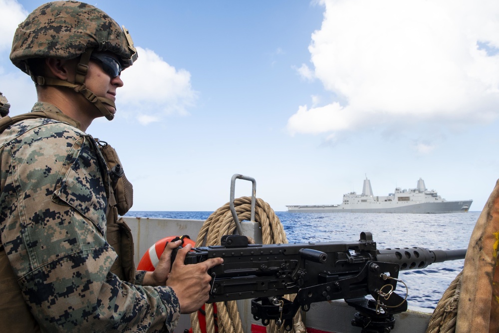 Landing Craft Utility 1651, 31st MEU conduct beach raid