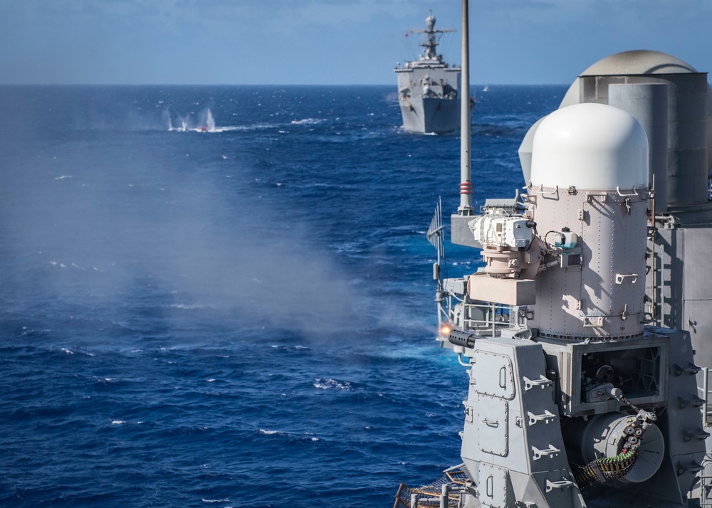 USS Chancellorsville Surface Warfare Live-Fire