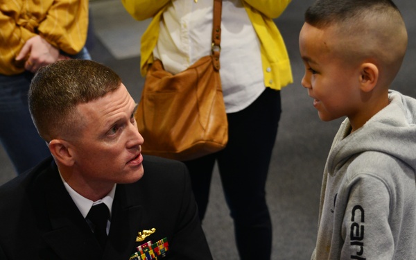USS Pittsburgh Sailors Visit Namesake City
