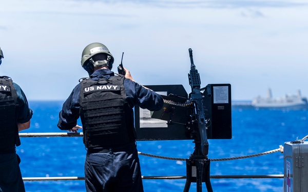 Live Fire SUW aboard USS Ashland