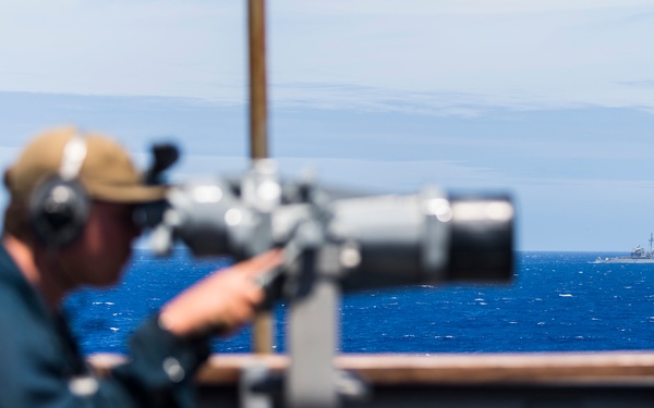 Live Fire SUW aboard USS Ashland