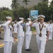 Rear Admiral Theodore LeClair, deputy commander, U.S. 7th Fleet, meets with, Rear Adm. Rommel Jude G. Ong, vice commander of the Philippine Navy