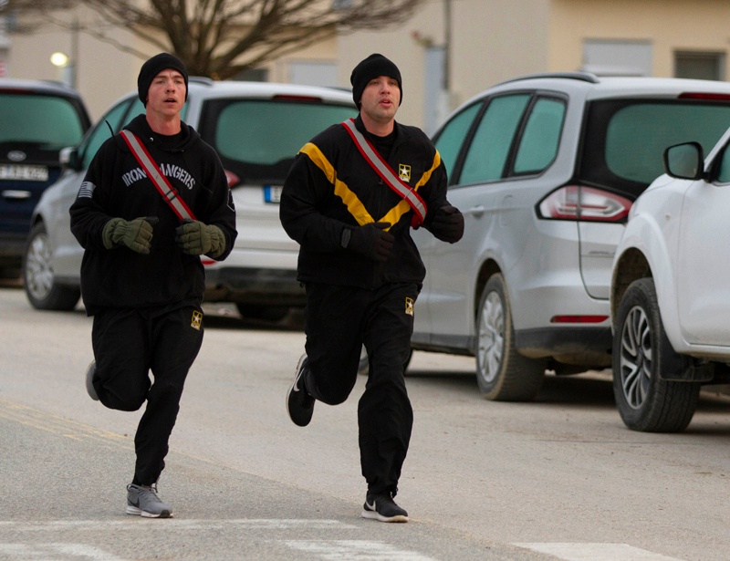 Soldiers participate in Shamrock Shuffle 5k Fun Run/Walk