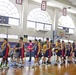USS Blue Ridge Sailors participate in goodwill basketball game