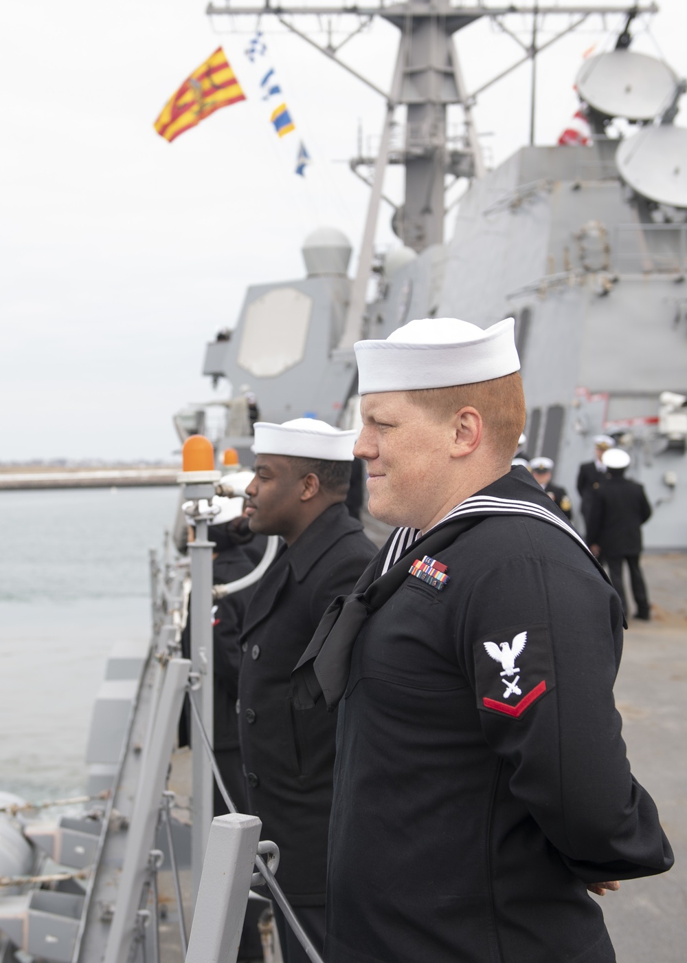 USS Jason Dunham visits Boston
