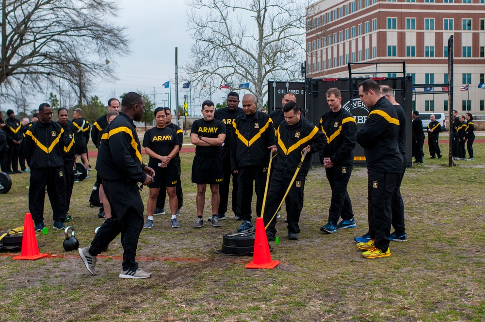 U.S. Army Reserve Command conducts ACFT familiarization