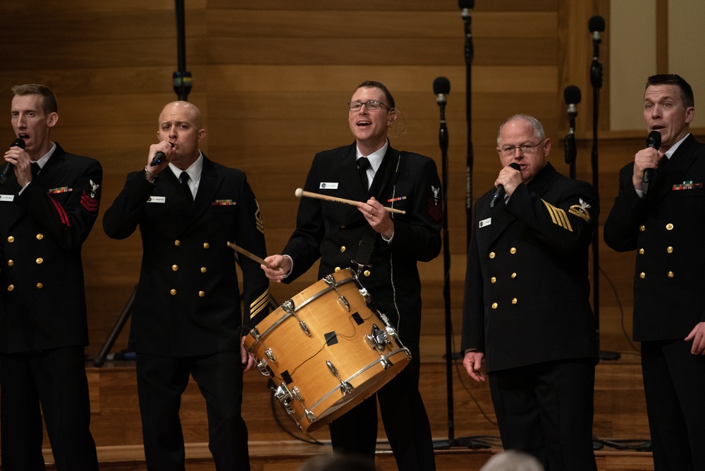 Navy Band visits Baton Rouge