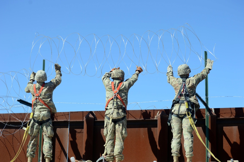610th Engineers harden border at San Luis