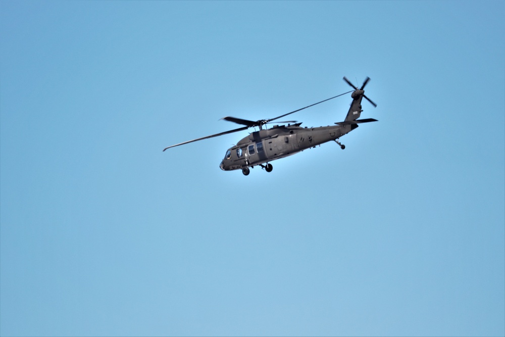 Wisconsin National Guard UH-60 Black Hawk operations at Fort McCoy