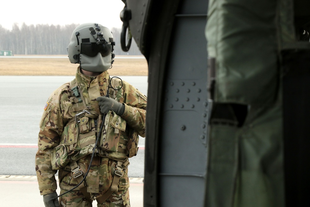 Ready to Fight: U.S. and Latvian Soldiers test medical readiness