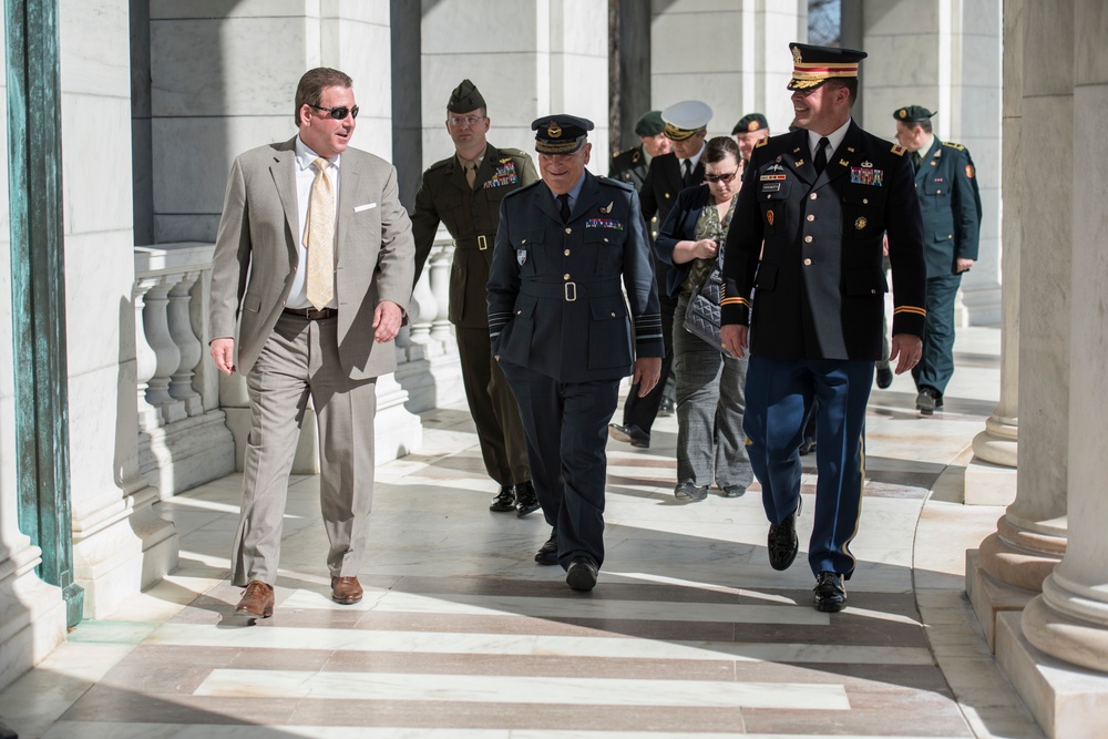 Members of the NATO Military Committee Visit Arlington National Cemetery