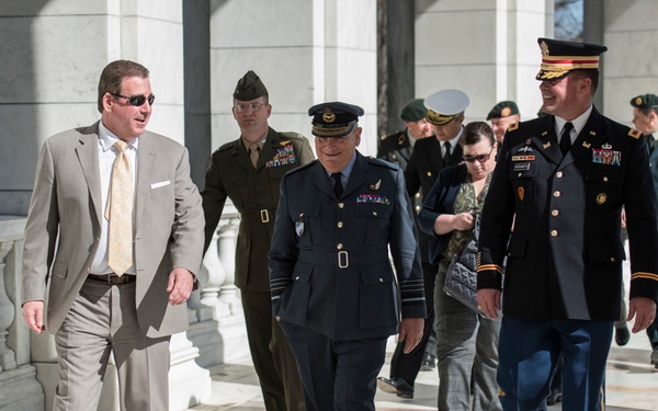 Members of the NATO Military Committee Visit Arlington National Cemetery