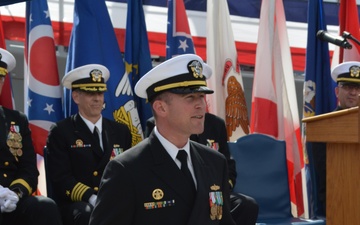 USS Scout Conducts Change of Command