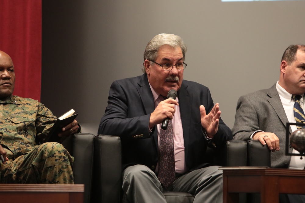 MCLBA Commanding Officer holds town halls