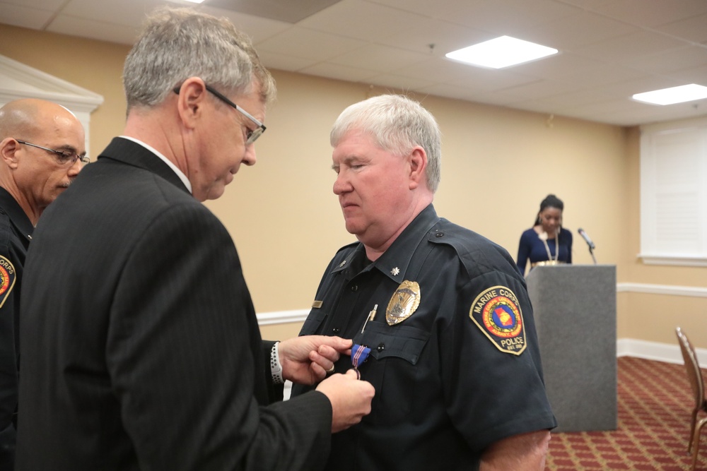 MCLB Albany's Police Chief retires