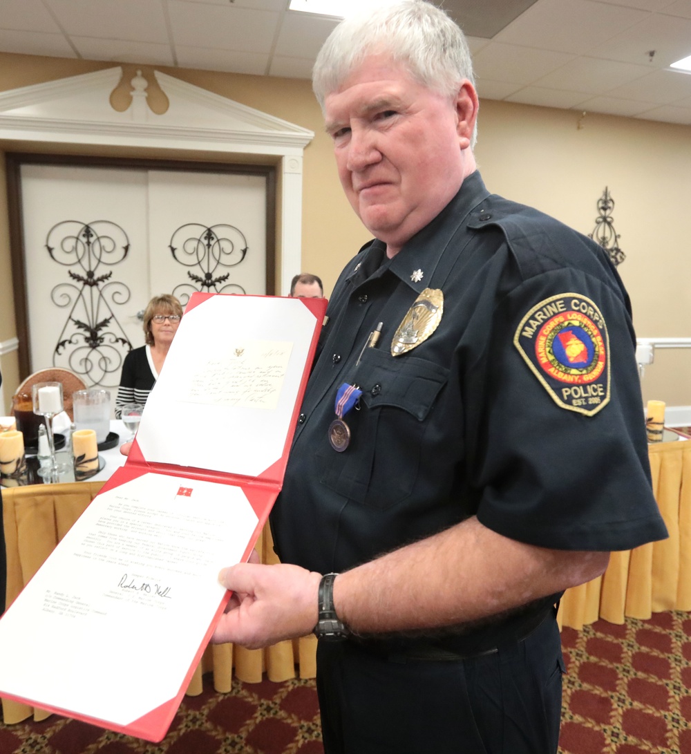 MCLB Albany's Police Chief retires