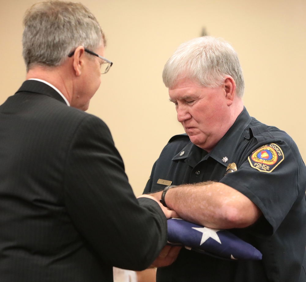 MCLB Albany's Police Chief retires