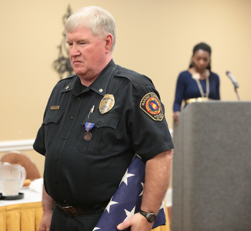 MCLB Albany's Police Chief retires