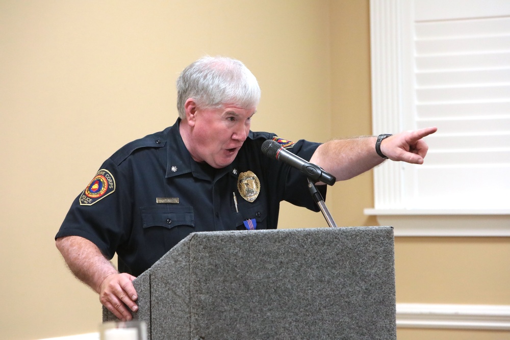 MCLB Albany's Police Chief retires