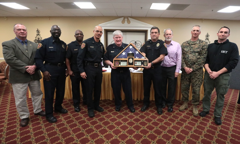 MCLB Albany's Police Chief retires