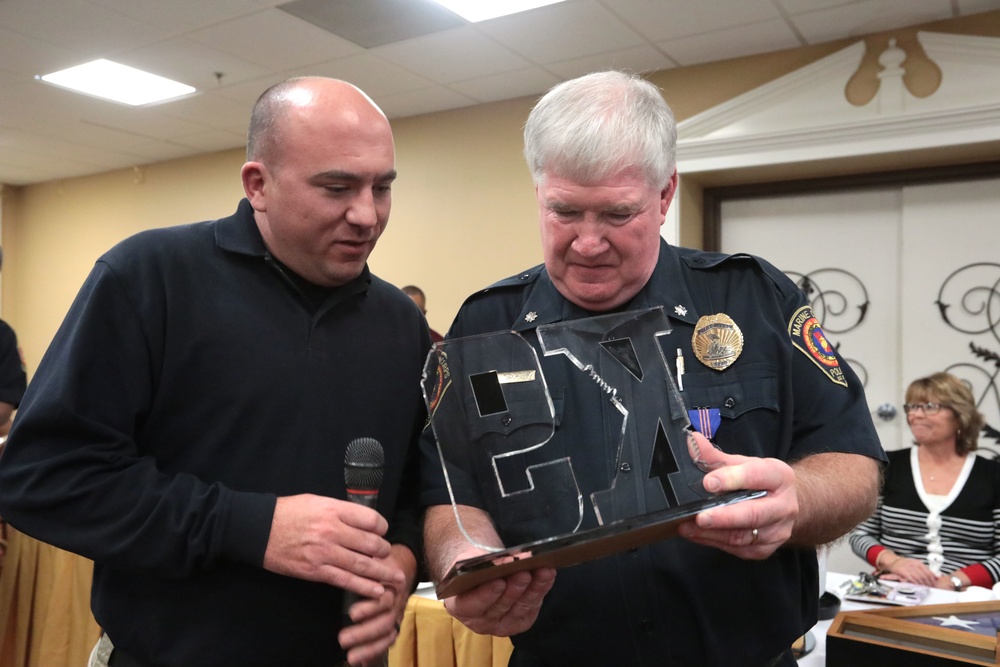 MCLB Albany's Police Chief retires