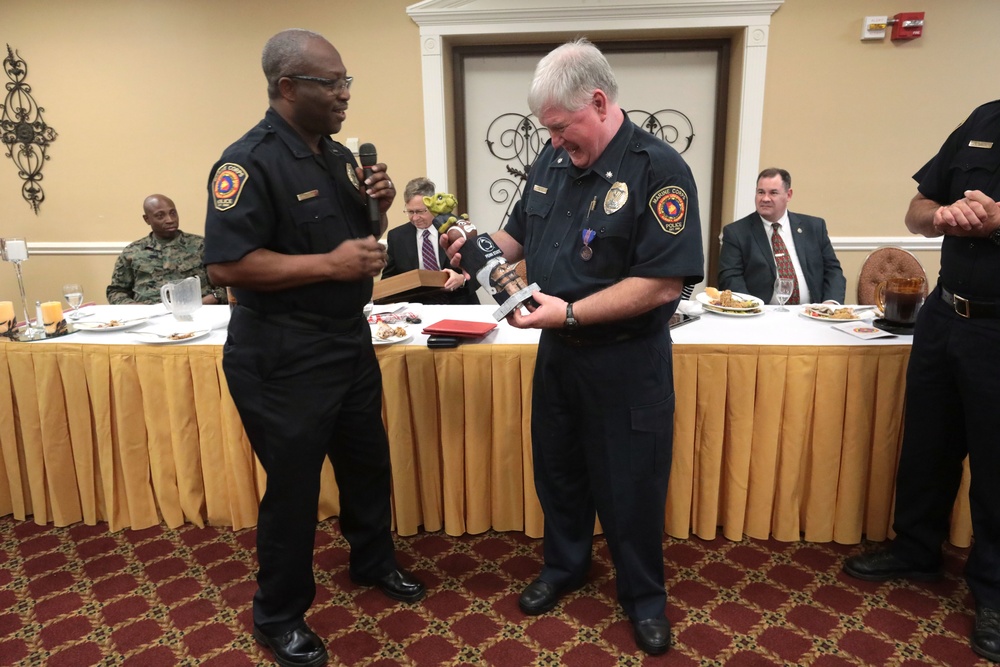 MCLB Albany's Police Chief retires