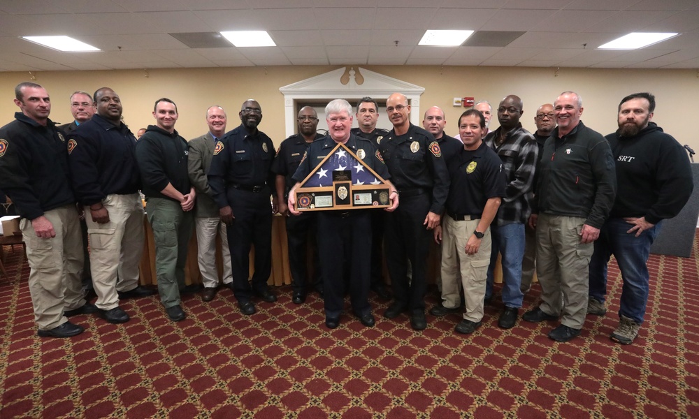 MCLB Albany's Police Chief retires