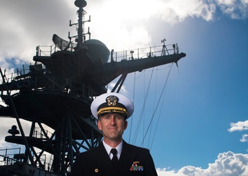 Cmdr. Robert Tryon - Commanding Officer of USS Rushmore (LSD 47)